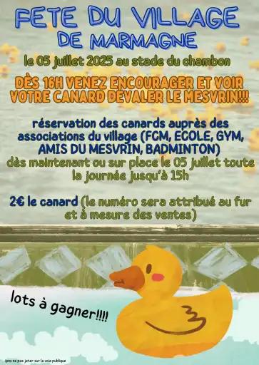 Réservez vos canards auprès des associations