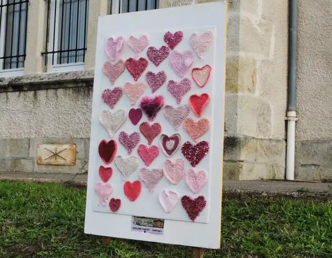 La commune aux couleurs d'octobre rose