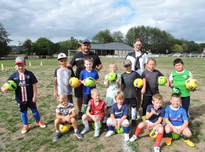 ⚽ Les jeunes U9 du FC Marmagne ont repris l'entra&icirc;nement