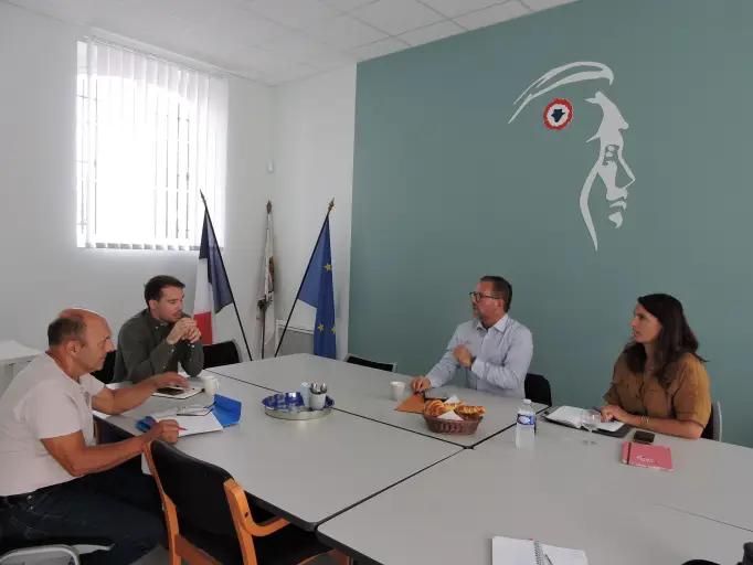 Visite du d&eacute;put&eacute; de la circonscription Lionel Duparay