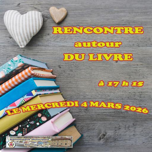 Prochaine r&eacute;union autour du livre