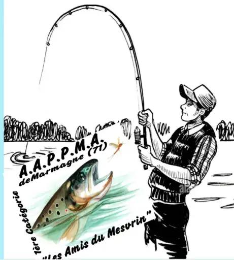 Les cartes de pêche de l'AAPPMA les amis du Mesvrin sont en vente