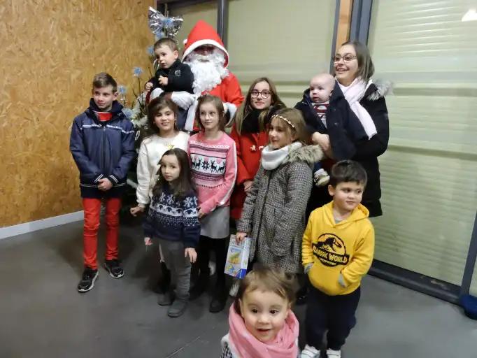 Ambiance au Père Noël communal