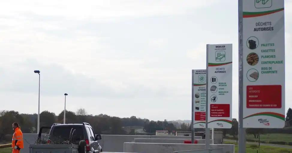 Les nouvelles conditions d'acc&egrave;s &agrave; la d&eacute;chetterie en place (il n'est plus possible d'acc&eacute;der avec sa carte)