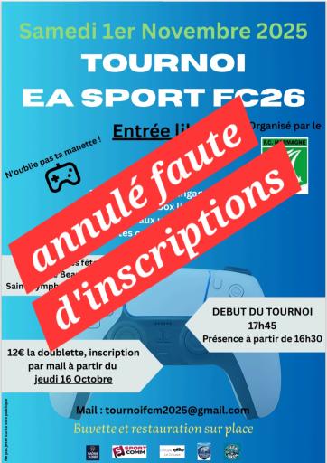 Tournoi e-foot 2025