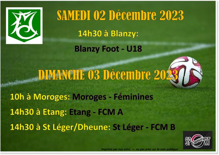 Le week-end du FCM