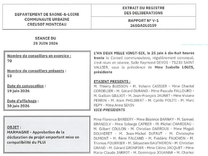 Mise en compatibilit&eacute; du PLUi