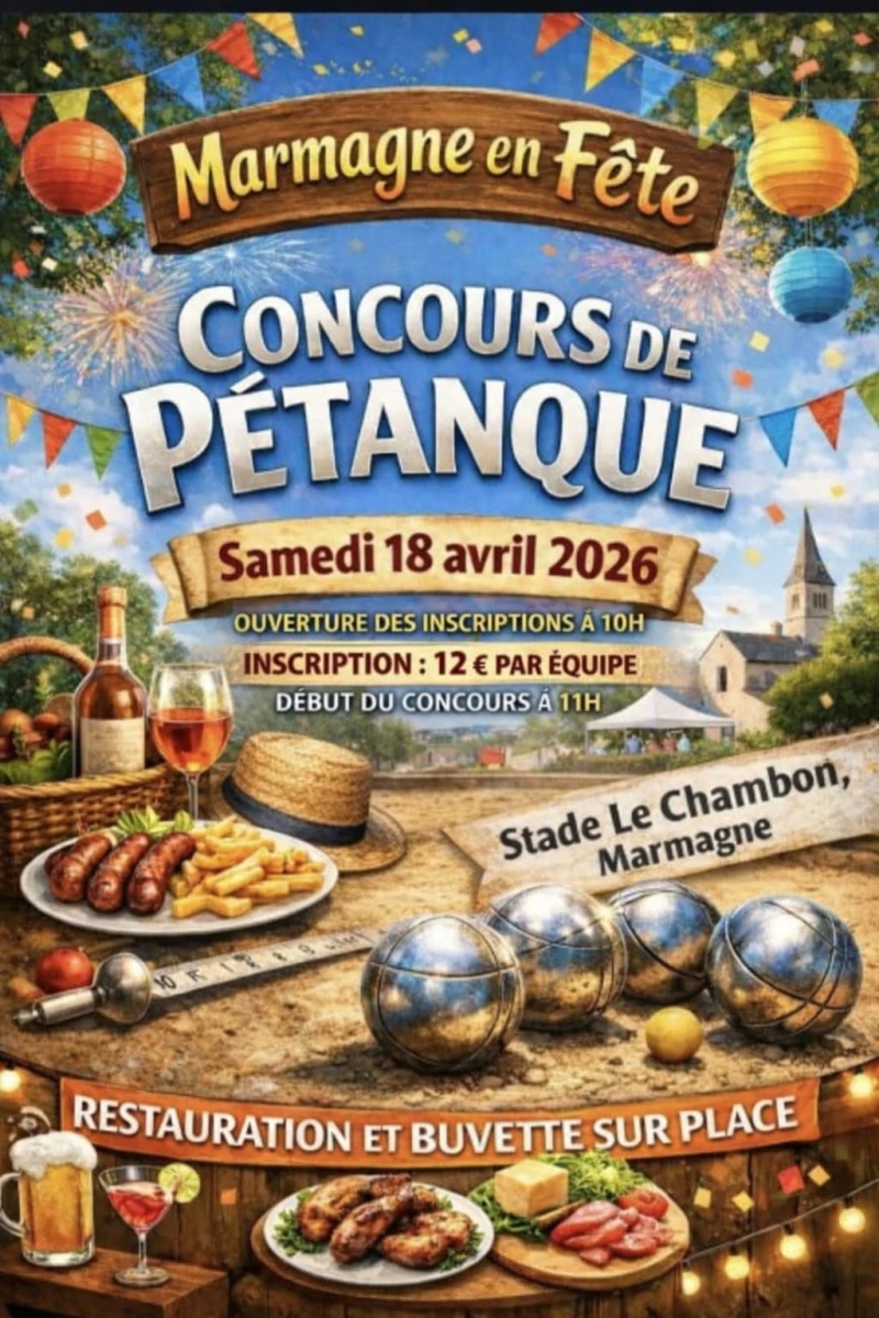 Concours de pétanque