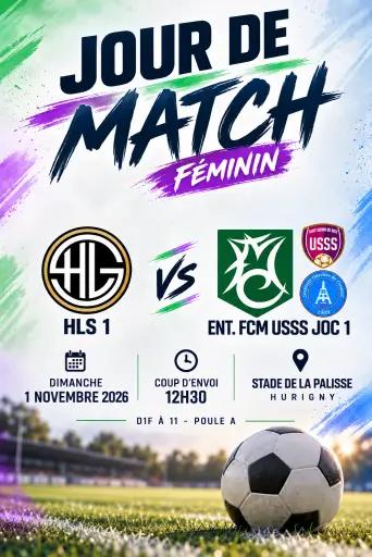 Les f&eacute;minines se d&eacute;placent &agrave;  Hurigny