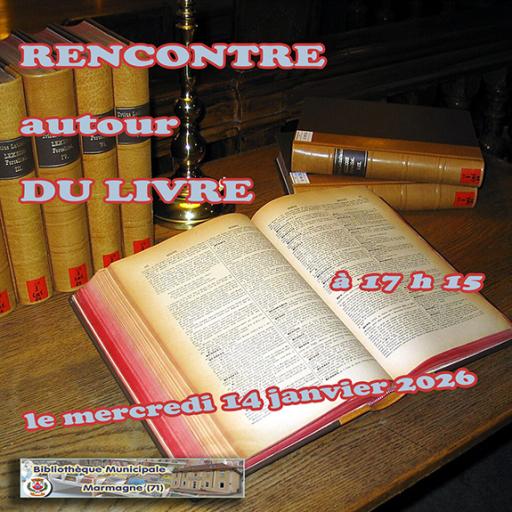 Prochaine r&eacute;union autour du livre