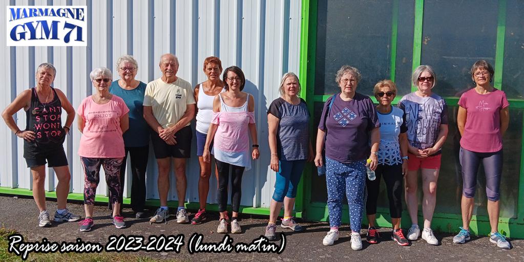 Marmagne Gym 71 a repris ses séances