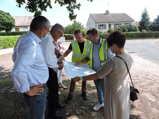 Renouvellement des réseaux d'eaux  usées et pluviales au lotissement du "Mont Loy"