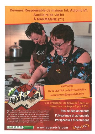 Recrutement âges & vie