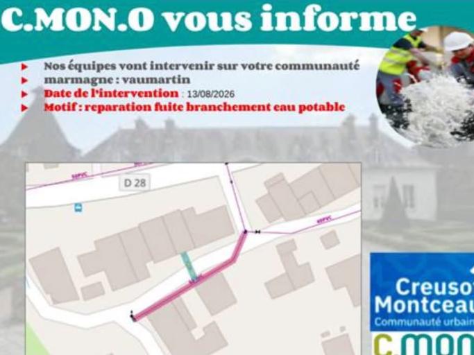 Information Travaux 🚧