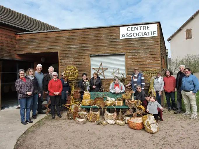 L'atelier vannerie clôture sa saison avec une présentation de ses réalisations