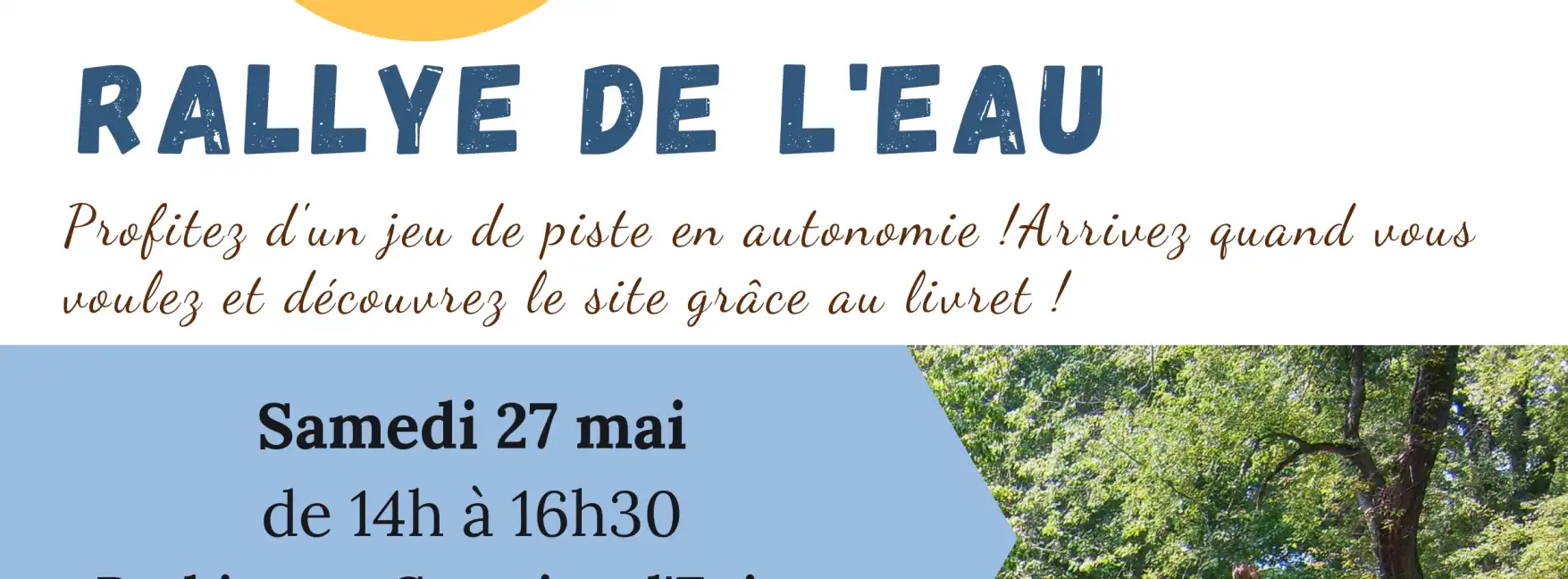 Le smbvas vous invite au Rallye de l'eau 