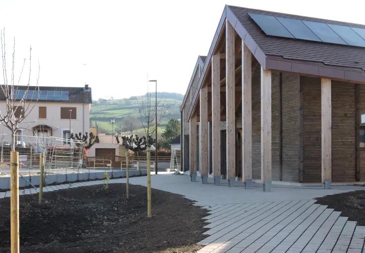 Les travaux du restaurant scolaire se terminent
