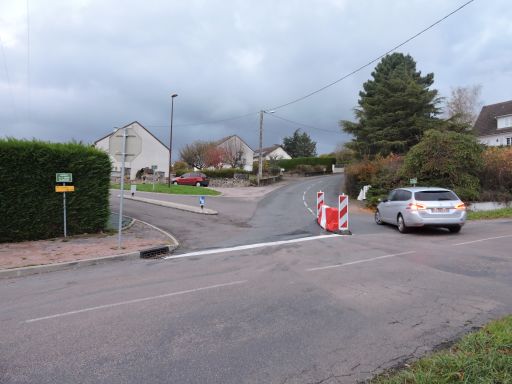 Précision au niveau de l'aménagement à l'entrée des lotissements