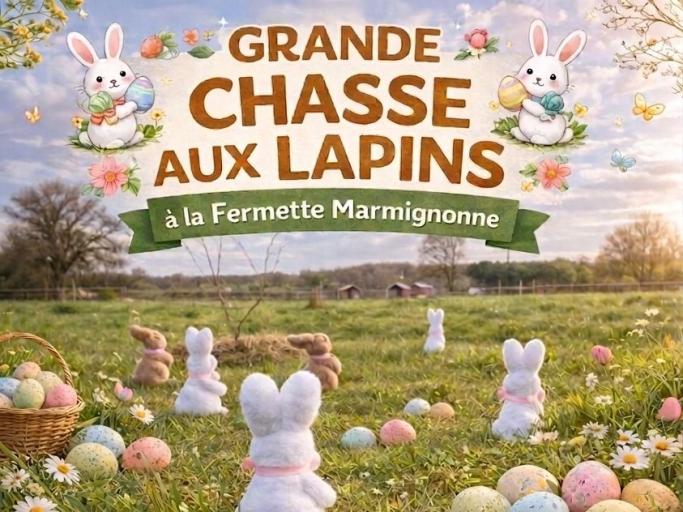 Grande chasse aux lapins de P&acirc;ques
