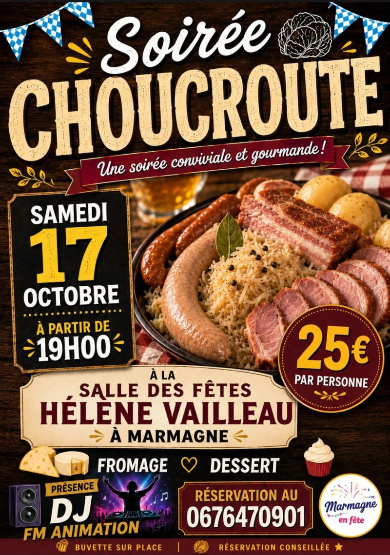 soirée choucroute