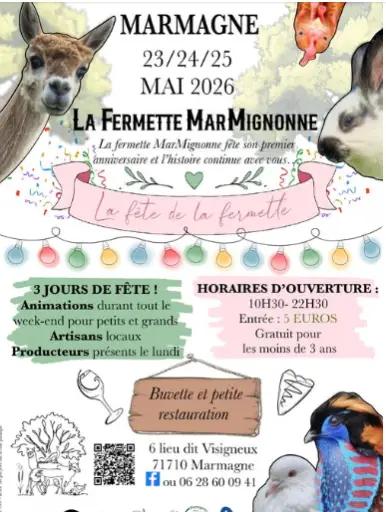 🐐La fermette Marmigonne f&ecirc;te son 1er anniversaire