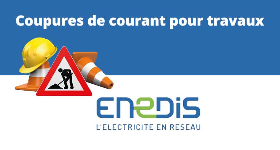 ⚡Coupure de courant pour travaux le 1O juillet 2026