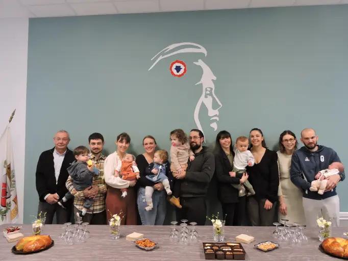 Les nouveaux n&eacute;s 2025 re&ccedil;us en mairie