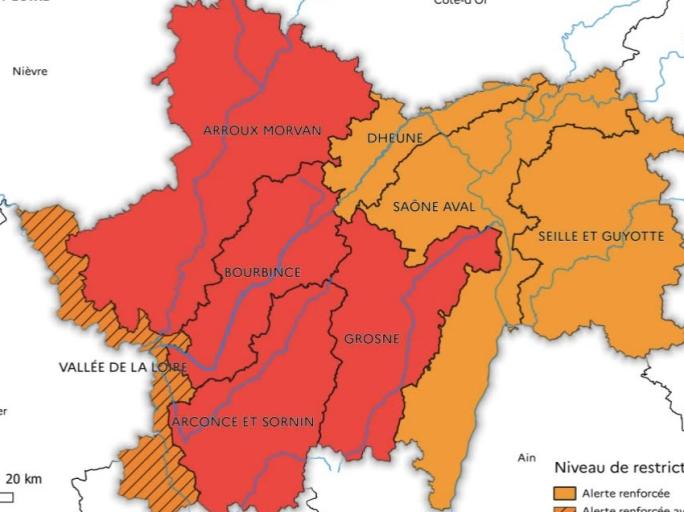 💧Restriction des usages de l'eau