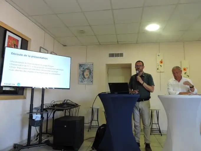 Framatome a présenté le projet Forge+ à Marmagne