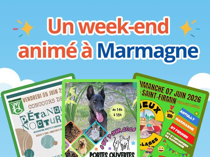 🎉 Un week-end anim&eacute; &agrave; Marmagne !