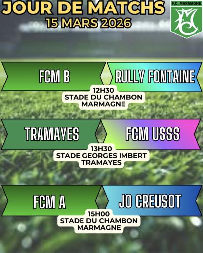Jour de match du FC Marmagne