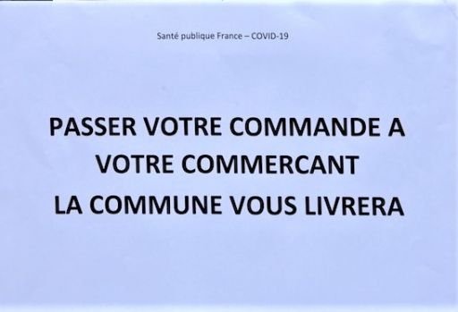 Un service de livraison à domicile mis en place par la commune