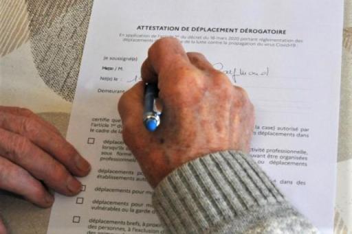 La nouvelle attestation de déplacement dérogatoire